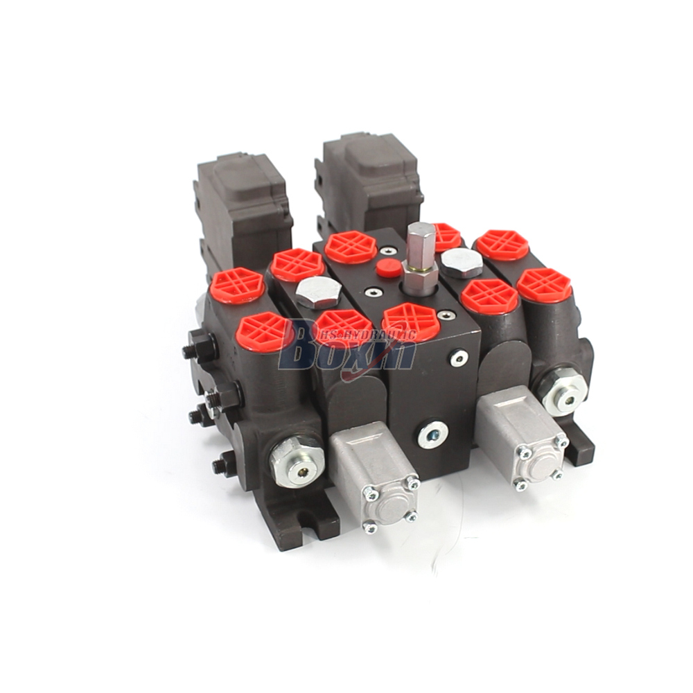 OEM ODM Custom Manufacturing Service for DCV100EMA-YT-JYT-J-K Electric Motor 2 Spool Sectional Directional Valve main image